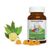 PRANARÔM - Aromaforce Junior - Gommes Enfant Imunité Ravintsara - Renforce Les Défenses Naturelles - Aux Huiles Essentielles - Vegan - Sans Colorant Ni Arôme Artificiels - Dès 6 Ans - Cure 1 Mois