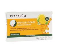 Pranarom Aromaforce Pastille Gorge Miel Citron 24 unités