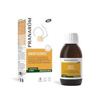 Pranarôm Aromaforce Sirop Gorge Miel, Ravintsara & Pin Sylvestre Bio - huiles essentielles - 150 ml