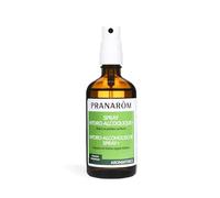Pranarôm Aromaforce Spray Hydro-alcoolique 30 ml | Formule 70% alcool aux huiles essentielles Tea Tree et Ravintsara. Séchage rapide, ne colle pas.