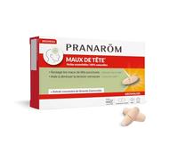Pranarôm Aromalgic Maux de Tête 8 Comprimés | Aide à soulager les maux de tête ponctuels. Dispositif médical CE, huiles essentielles bio.