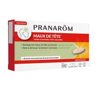 Pranarôm Aromalgic Maux de tête Soulager les maux de tête ponctuels 8 comprimés