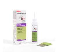 Pranarôm - Aromapoux - Lotion Traitante Flash Anti-Poux et Lentes - Agit en 5 min - 100% Efficace - Huile Essentielle De Lavande Bio, Coco - 100ml Avec Peigne