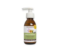 Pranarôm Huile de massage végétale neutre bio (Eco) – Formule riche non grasse – 100 ml