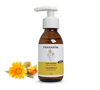 Pranarôm Calendula Huile Végétale, Calendula officinalis, Extrait lipidique titré de fleurs de Calendula, 100 ml