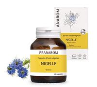 Pranarôm - Capsules d'huile végétale de Nigelle - Vierge 1re pression à froid - VEGAN - 60 capsules