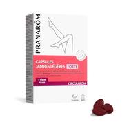 Pranarôm | Circularom | Capsules Forte Jambes Légères | Pour diminuer la sensation de jambes gonflées, lourdes et fatiguées | 30 Capsules