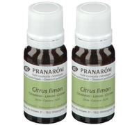 Pranarôm Citron Huile Essentielle Bio 2x10 ml