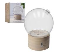 Pranarôm - Diffuseur Bulle Huiles Essentielles | Diffusion à sec sans eau, design bois et verre. Effet brume et lumière pour votre intérieur.