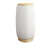 Pranarôm |Diffuseur d'Huiles Essentielles Jazz Céramique/Bambou | Diffusion Ultrasonique