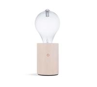Pranarôm - Diffuseur Edison Ultrasonique Premium Bois et Verre Lumière d'ambiance Effet Brume