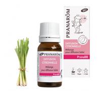 Pranarôm PranaBb Mélange pour diffusion Citronnelle bio 10 ml
