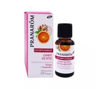 Pranarôm Les Diffusables – Huile essentielle bio Esprit de Fête – 30 ml