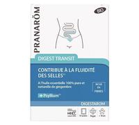 Pranarôm Digest Transit – Gingembre BIO & Psyllium – Vegan – 10 sachets x 6 g