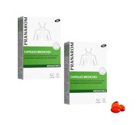 Pranarom - Duo Capsules bronches aux Huiles Essentielles - Bio - 30 capsules