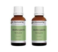 Pranarom - Duo d'Huiles Essentielles de Menthe Poivrée - Bio - 30 ml
