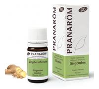 Pranarôm Huile essentielle Gingembre BIO chémotypée 100% pure et naturelle – Tonique digestif 5 ml