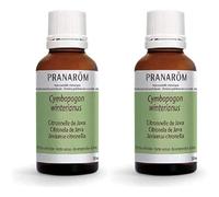 Pranarôm | Huile Essentielle Citronnelle de Java Bio | Cymbopogon winterianus | Partie Aérienne | 10 ml (Lot de 2)
