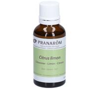 Pranarôm Huile essentielle Citronnier zeste Bio – 100% pure et intégrale HECT – 30 ml