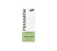 PRANARÔM - Lavande Aspic Bio - Huile Essentielle Chémotypée - Apaise Les Piqûres, Les Brûlures Superficielles De La Peau Et Les Coups De Soleil Légers - 100% Pure Et Naturelle - HECT - 10 ml