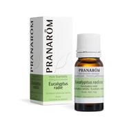 Pranarôm Huile Essentielle Eucalyptus Radié HECT 10 ml | Huile vivifiante par excellence de la saison hivernale. Soutient voies respiratoires et immunité.