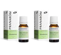 Pranarôm | Huile Essentielle Mandarinier Bio | Citrus reticulata | Mandarine Zeste | 10 ml (Lot de 2)
