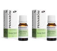 Pranarôm Huile Essentielle Orange Douce Bio Citrus sinensis Zeste HECT 10 ml (Lot de 2)