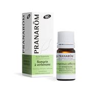 Pranarôm Huile Essentielle Romarin à Verbénone Bio HECT 5 ml | Pour cosmétiques, 100% pure et naturelle. Origine géographique influence sa composition. Cure de 3 semaines.