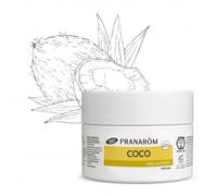 Pranarôm Huile végétale coco bio – 1re pression à froid de la pulpe fraîche de noix de coco – 100 ml