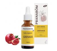 Pranarôm Huile végétale Grenade Bio – Régénérante et apaisante cutanée – 30 ml