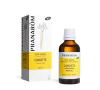 Pranarôm – Huile végétale Carotte bio – Éclat du teint – Extrait titré de carotte – 50 ml