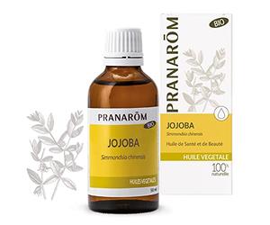 Pranarôm Huile Végétale Jojoba Bio 50 ml | Composition proche du sébum humain, idéale pour peaux grasses et cheveux secs.