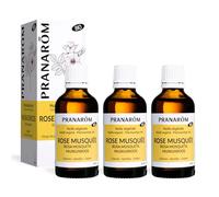 Pranarôm Huile Végétale Rose Musquée Bio 3 x 50 ml