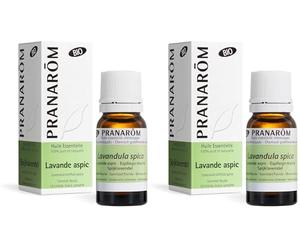 PRANARÔM - Lavande Aspic Bio - Huile Essentielle Chémotypée - Apaise Les Piqûres, Les Brûlures Superficielles De La Peau Et Les Coups De Soleil Légers - 100% Pure Et Naturelle - HECT - 10 ml