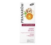 Pranarôm Les Diffusables – Huile essentielle bio Esprit de Fête – 30 ml