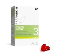 Pranarôm Oléocaps 3 Confort Digestif – Aux huiles essentielles Bio – 30 capsules