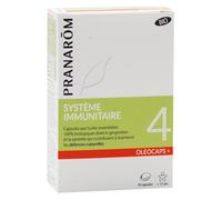 Pranarom Oleocaps+ Système Immunitaire Bio 30 capsules