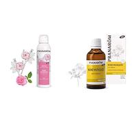 PRANARÔM - Pack Beauté - Huile végétale Rose musquée 50 ml + Eau Florale de Rose de Damas BIO 150 ml
