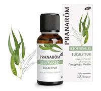 Pranarôm Parfum d'ambiance bio Eucaly'Pur Huiles essentielles Eucalyptus et Menthe 30 ml