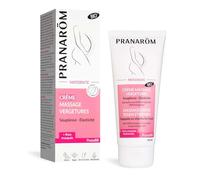 PRANARÔM - PranaBB - Crème Massage Vergetures - Souplesse & Elasticité - Aux Huiles Essentielles et Huiles Végétales Bio - Pénétration Rapide - Dès Le 1er Mois De Grossesse - Vegan - 100 ml
