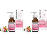 PRANARÔM - PranaBB - Huile De Massage Vergetures - Souplesse & Elasticité - Aux Huiles Essentielles et Huiles Végétales Bio - Dès Le 1er Mois De Grossesse - Vegan - 100 ml (Lot de 2)