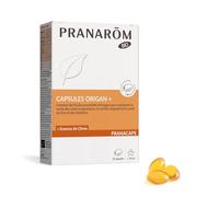 Pranarôm |Pranacaps Origan|Confort Digestif|Santé du Foie et des Intestins|Huile Essentielle Bio|30 Capsules