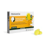 Pranarôm Aromaforce – Pastilles gorge Miel & Citron – 24 pastilles