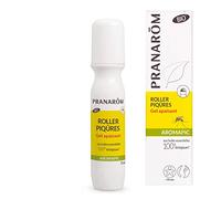 Pranarôm Roller Piqûres Gel Apaisant Bio Eco aux Huiles Essentielles Biologiques Convient pour Femme Enceinte et Allaitante Aromapic 15 ml