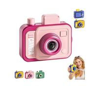 Prank Camera Water Gun, 2026 New Camera Double Prank Water Gun, Reverse & Forward Splash Battle, The First Choice for Pranks for Pool Party (Pink)