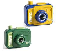 Prank Camera Water Gun, Reverse & Forward Two-Way Squirt Shooter, Mini Pocket-Sized Leak-Resistant Dual-Sided Water Blaster for Summer Pool Party Tricks (2Pcs-D)