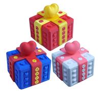 Prank Gift Box - Puzzle Screw Challenge Case, Comic Trick Container, Creative Gag Packaging Accessoire | Conteneurs de cartes hilarants Nouveauté Puzzle Pranks Case pour Fées de Vacances et