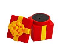 Prank Gift Box - Reusable Nested Screw Surprise Toy | Gag Packaging with Hidden Twist Mechanism, Fun Trick Present Display for Friend, Family, Office or Holiday Indoor, 7x7x9.5cm