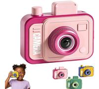 Prank Two-Way Camera Water Gun Prank Camera Water Gun - Pistolet à eau qui tire à l'envers - Mini jouet d'eau original - Pour les fêtes d'été sur la piscine - Jeux de plage et gags en plein air - Rose