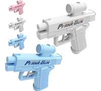 Prank Two-Way Water Gun, Two-Way Water Gun Prank, Pull The Trigger and Shoot Backwards, Press The Button and Shoot Forwards, Fun Office & School Prank Toy, for Friends (A+C)